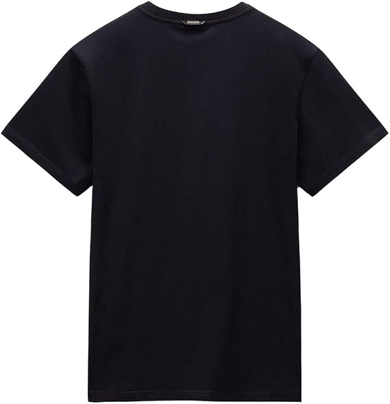 Black Cotton Men's T-Shirt by Napapijri
