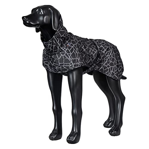 Rukka Pets HAYTON WARM Raincoat Regenmantel für Hunde Schwarz 25