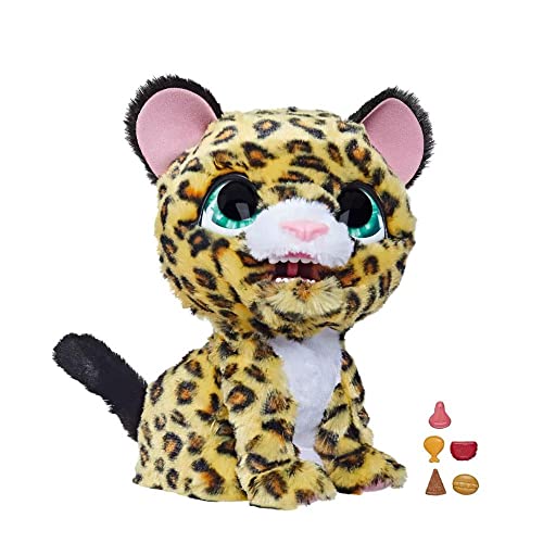 Hasbro FURREAL Interaktyvus pliušinis leopardas skleidžia daugiau kaip 40 SAVO garsų IR reakcijų