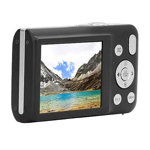 Cámara digital compacta 8K 68MP zoom 16X negra miniatura 5