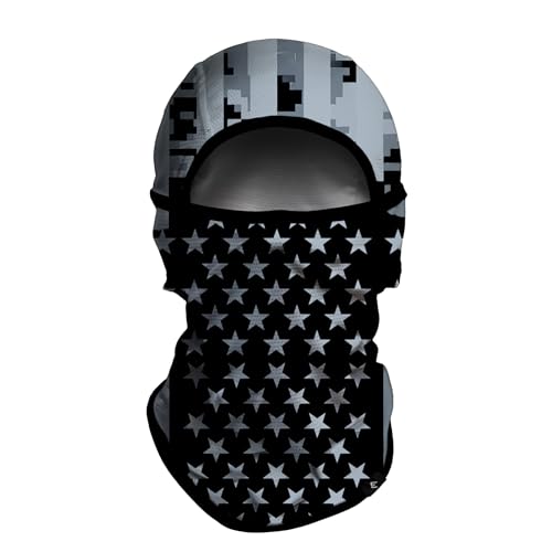 Elite Athletic Gear Balaclava Mask (Shiesty) â€“ All Season Ski Mask for Football, Running, Training & Cold Weather (Shadow USA Flag 2.0)