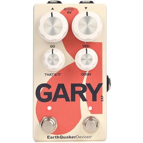 EarthQuaker Devices Gary Automatic Pulse Width Modulation Fuzz and Dynamic Natural Overdrive Pedal Cover