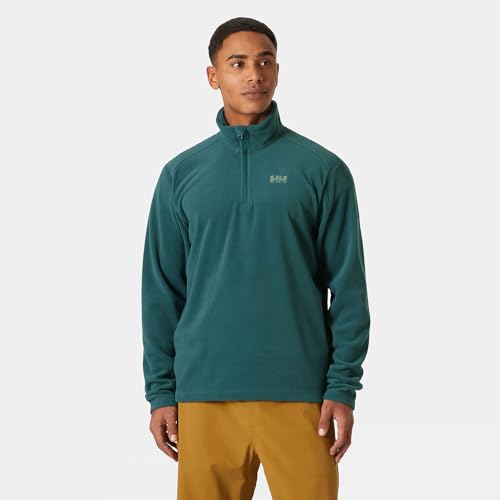 Image of Helly Hansen Daybreaker 1 /2 Zip Fleece - Mens Recycled Fleece-Outerwear-Jackets, Cozy Half-Zip Pullover For All Seasons
