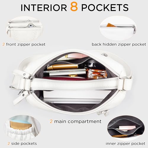Image of VOLGANIK ROCK Crossbody Bag for Women with Tassel Ladies Soft PU leather Purses and Handbag Pocketbooks