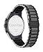 Calvin Klein Men's Multifunction Ionic Plated Black Steel and Link Bracelet Watch, Color: Black (Model: 25200117)