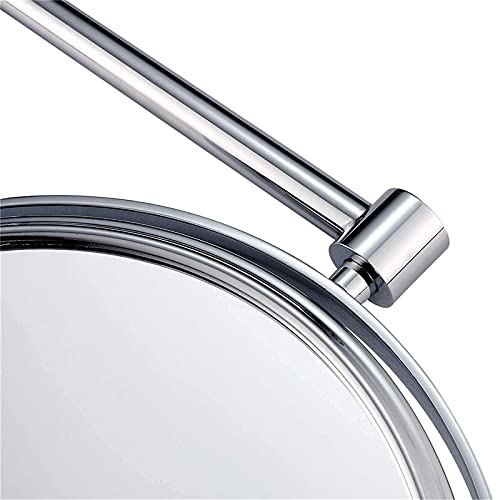 Miroir de maquillage en laiton chrome JCAKES structure de 8 pouces - 7