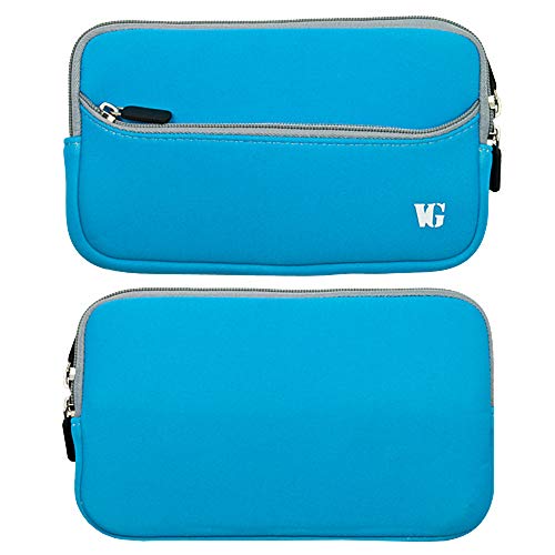 7 Inch Neoprene Tablet Sleeve For Neutab, Lenovo, Alcatel, Ematic, Barnes And Noble, Huawei Mediapad, Blue #TOP4