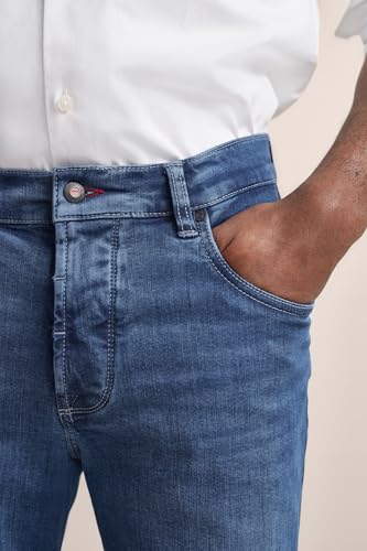 bugatti Herren Jeans Modern Fit mit Stretch – Bequeme elastische Denim Hose für Alltag – Ganzjahresjeans mit hohem – Ansicht 5