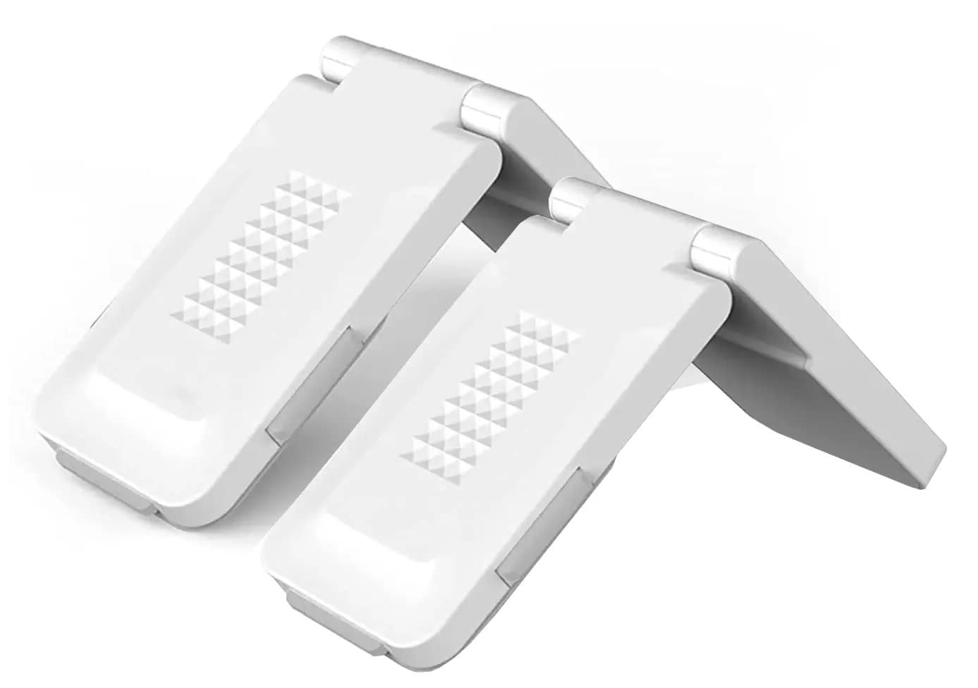 Whitecloud TRANSFORMING HOMES® Baby Proofing Child Safety Lock | for Refrigerator, Cabinets, Drawers, Fridge, Cupboard, Wardrobe, Door | Baby Safety Lock (White, BSL 2103) (Pack of 2)