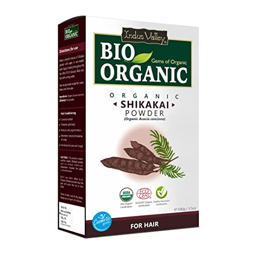 Indus Valley Natural Shikakai Powder For Hair Nourishment (Acacia concinna)