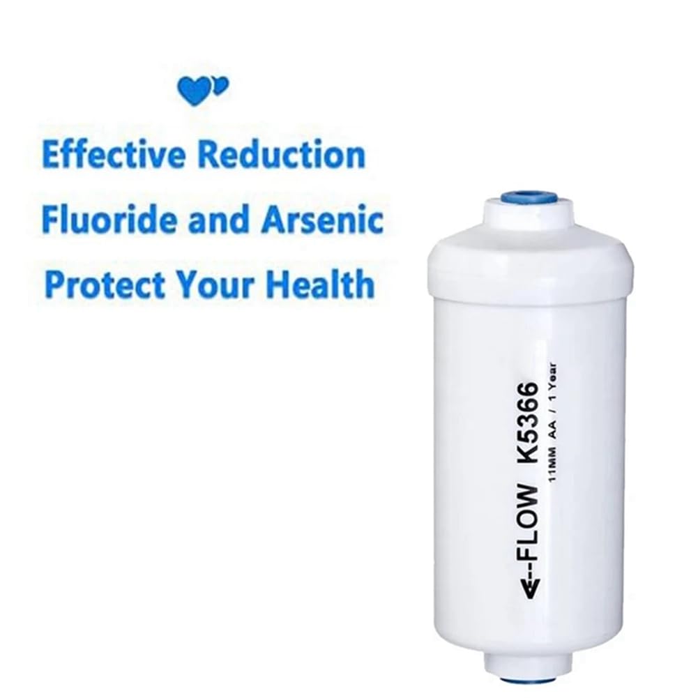 Lot De 2 Filtres à Fluorure K5366 - Compatibles Systèmes De Filtration Par Gravité - Installation Facile Sans Outils