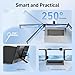 Pornitor Laptop Screen Extender, 14’’ FHD 1080P Triple Portable Monitor for Laptop with Ultra-Slim IPS Display, USB-C Plug and Play Multi Screen Attachment for 14