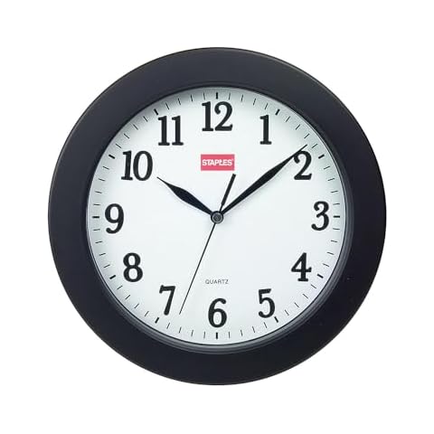 STAPLES 687525 10-Inch Wall Clock Cover