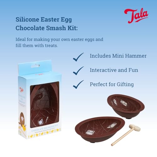 Tala Chocolate Smash Kit, Craft Chocolate Eggs Filled with Hidden Treats, Regular - Image 2