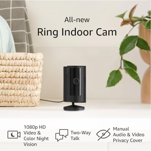 Ring Indoor Cam (2nd Gen), Black with Ring Pet Tag - image 4
