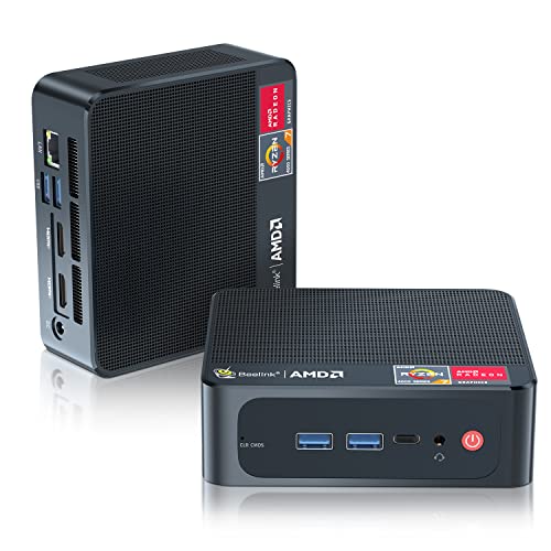 Mini PC Beelink SER4,AMD Ryzen 7 4700U(8C,up to 4.1GHz) 16G DDR4 500G