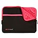 Produktbild TECHGEAR Pro Sleeve [10] Schutzhülle aus Neopren mit Reißverschluss & Anti-Shock Bubble-Innenausstattung für iPad mini 4, 3, 2, 1, Samsung Tab 8,0, Iconia 8,0, Asus MeMo Pad 8, ZenPad 8 -Rosa