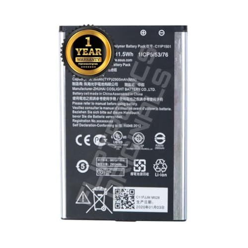 Image of C11P1501 Battery for ASUS Zenfone 2 Laser 5.5 inch /6 inch Selfie ZE550KL ZE601KL Z00LD Z011D ZD551KL Z00UD Battery with 1 Year Warranty **** (U29)