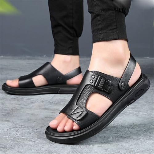 Men’s Open Toe Sporty Outdoor Sandal Shoe Arch Support Walking Sandals Anti Slip and Wear-Resistant Fisherman's Shoes2