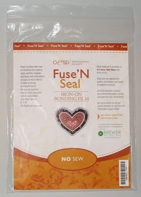 OESD Fuse n Seal CutAway 8"x10", 20 sheets (BHBHSC-10S)
