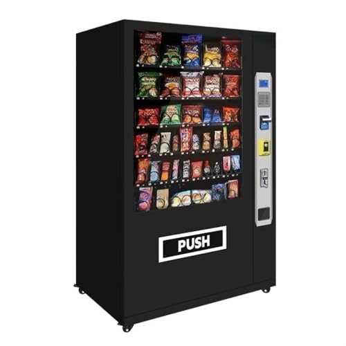 Beverage and Snack Vending Machine Features a Compact and Stylish Design That Seamlessly integrates into Any Space - Perfect for Vending startups or Expanding Your Vending Equipment Portfolio.