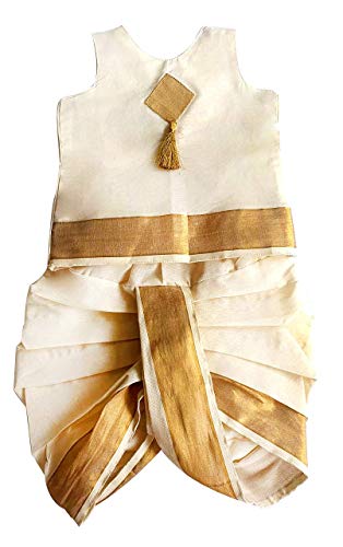 AMMUL Baby Boys Shirt And Dhoti