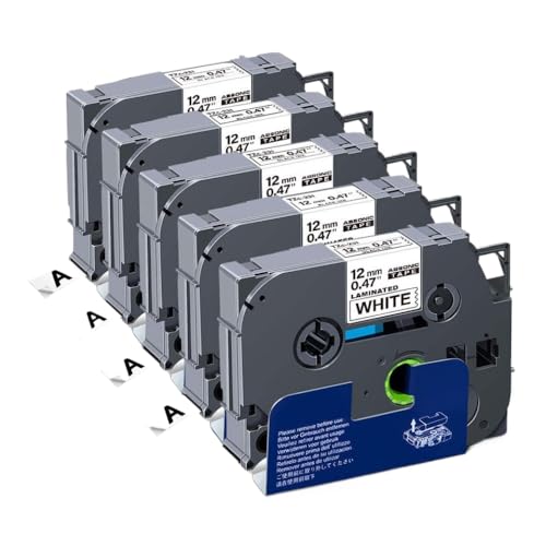 �������~�l�[�g�e�[�v��12mm�u���b�N231 131 431 631���x�����[�J�[PT-H110 PT-D210����ѓ��l�̃��f���ƌ݊���(5PK Label)