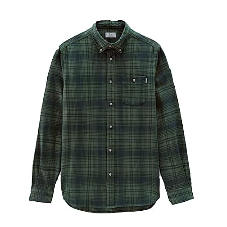 WOOLRICH Herrenhemd Karo Flanell CFWOSI0090MRUT3104 Col.Green Hunting - Produktbild