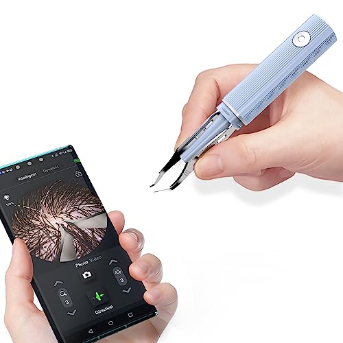 Hair Removal Tweezer with 1080p Camera Ultimate Precision: Tweezer with Camera - Perfect for Delicate Tasks! - - Ear Hair Eyebrow Tweezer
