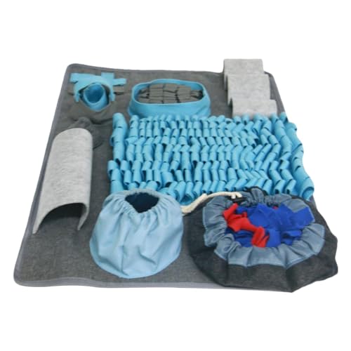 Tapete para cheirar cães, Tapete para cheirar para filhotes,Tapete de forragem para cães quadrado |