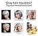 Herbal Gray Hair Spray, Hair Darkening Conditioner Spray, Herbal Hair Coloring Spray, Hair Darkening Conditioner, Reverse Grey Hair,Hair Coloring Essence for 4 Weeks Gradual Results (1-pcs)