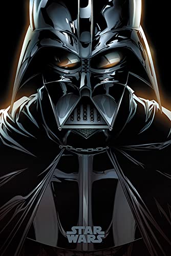 Poster Star Wars Dark Vador - Comic - 61 x 91,5 cm + 1 poster de 61 x 91,5 cm