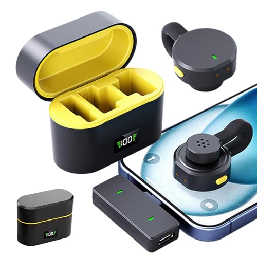 Micrófono inalámbrico portátil para computadora y teléfonos móviles 1