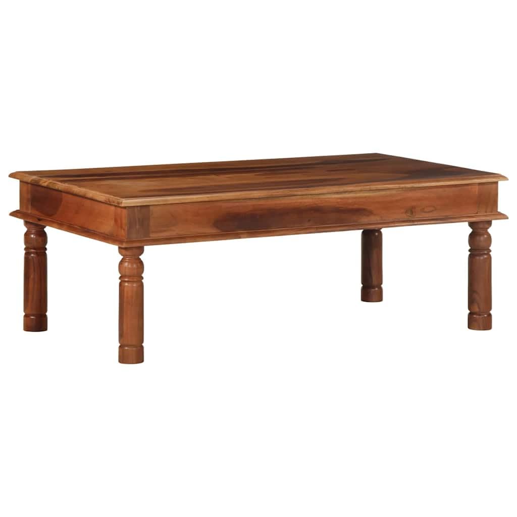 Vidaxl Coffee Table 110X60x40 Cm Solid Wood Acacia Side Table