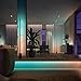 Philips Hue Gradient Light Strip 1m Extension, for Syncing with Entertainment, Media and Music, with Bluetooth, Compatible with Alexa, Google Assistant and Apple Homekit, White