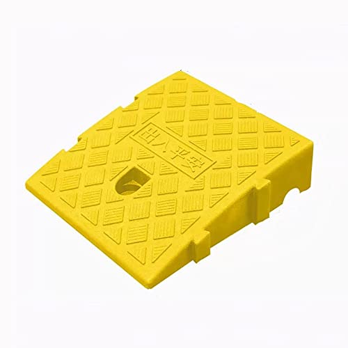 Rampas portátiles de plástico Amarillo 25x45x19cm