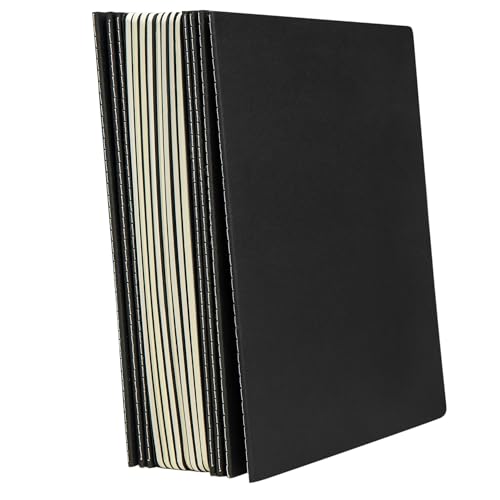 Carnets A4 de notes vierges en lot de 12 pour dessiner et s'organiser - 7