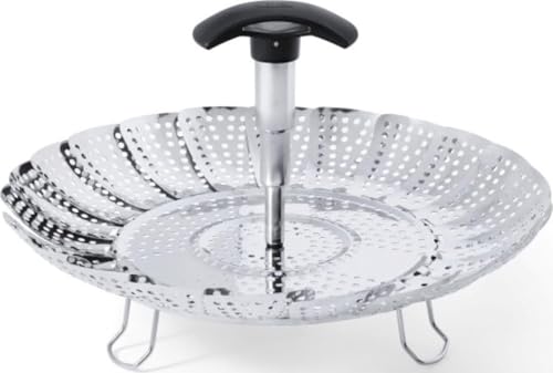 OXO Good Grips Steamer Basket - Stainless Steel, 8 Inch Diameter