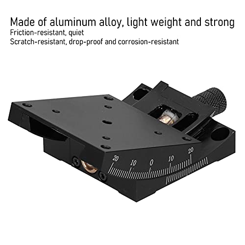 Hyuduo HYUDUOBZGQDU1VEM Goniometer Sliding Table, Hxv A60 60X60Mm Linear Stage Goniometer Dovetail Type Fine Tuning,Motor, Linear Roller Bearings thumb #8