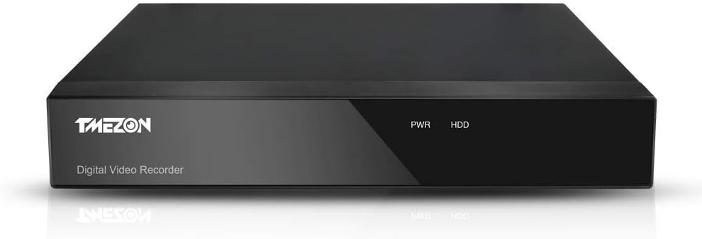 TMEZON DVR front view with reflections