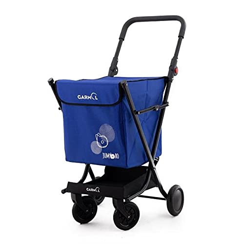 Carro Compra jumbo r. Giratorias travel Garmol Azulina Cover