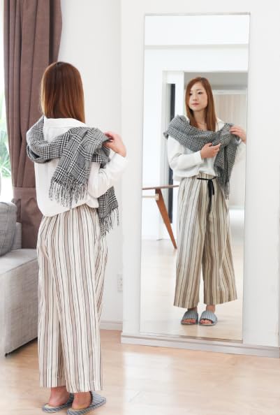 Amazon.co.jp: 60×180cm 鏡 壁掛け 全身 ミラー 貼る 大型 DIY 壁 玄関