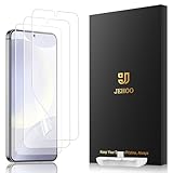 JEHOO [3 Pack] for Galaxy S24 Plus Screen Protector, Fingerprint Sensor Compatible, Anti-Glare Full Adhesive Flexible Film (Not Glass)
