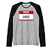 Etiqueta de nombre Jarred, Hola mi nombre es Jarred Camiseta Manga Raglan