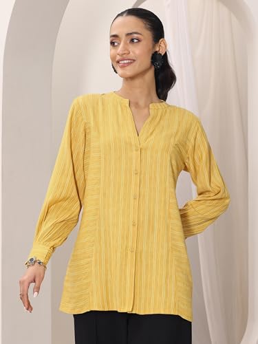 Image of Libas Solid Silk Blend Straight Kurta Set for Women Suit