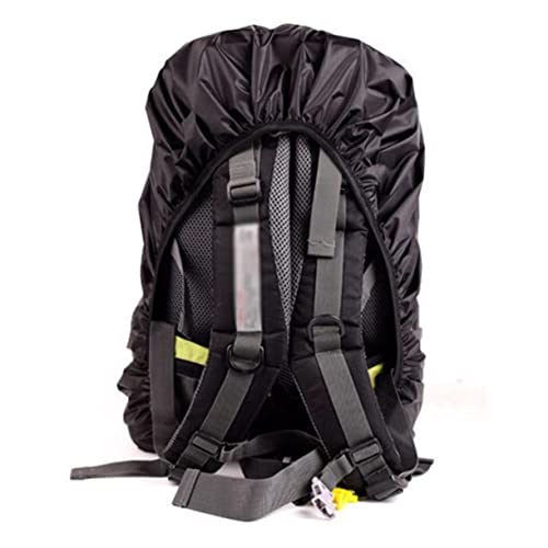 Gogogmee Unisex Backpack Rain Cover for Outdoor Travel Portable Mud Guard and for Hiking Camping and Cycling Black
