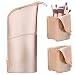 Makeup Brush Holder Organizer Bag Professional Artist Brushes Travel Bag Stand-up Makeup Cup Waterproof Dust-proof Brush Storage Pouch Case (Rose Gold)