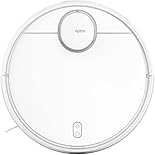 Xiaomi Robot Vacuum S12 Saug- & Wischroboter, Reinigungsplan LDS Navigation, 4000 Pa Saugkraft, 130 Min Laufzeit, Teppich Tierhaare Hartböden, Ladestation, APP Steuerung kompatibel mit Alexa & Google