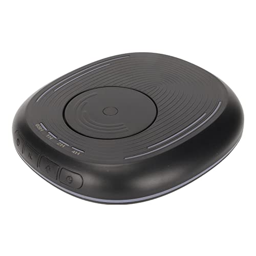 Qcwwy Mover El Ratón Indetectable, Diseño Compacto, Micromotor Súper Silencioso con Temporizador Ajustable para Computadora Portátil Y PC (Black)