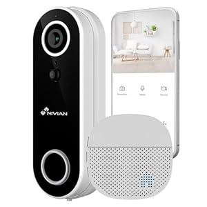 Nivian Intelligente wifi-deurbel me...